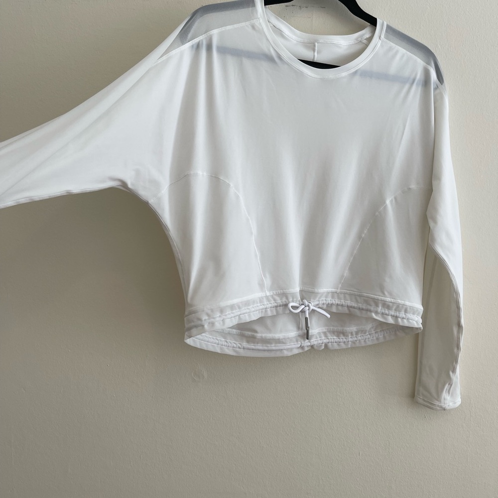 Lululemon White Long Sleeve Women's Top